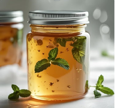 Ritual de Hierbabuena – Elixir de Miel y Hierbabuena